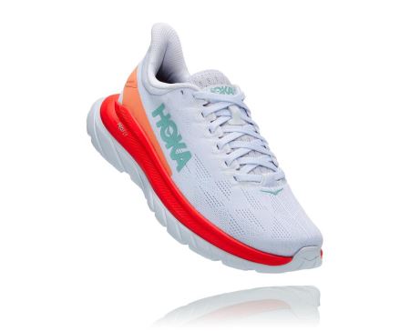 Hoka Mach 4 - Tenis Corrida Estrada Mulher Branco | PT-tGE2lhA